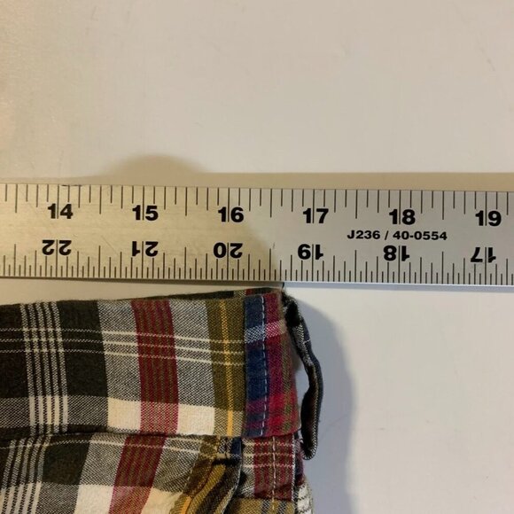 Peter Millar Men's Patchwork 100% Cotton Flat Front 8" Inseam Shorts Size 34 - Picture 11 of 13